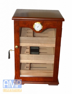 Humidorschrank in Rotholz