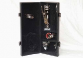 Weinset in Lederbox 2