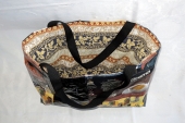 upcycling Einkaufstasche - Handarbeit